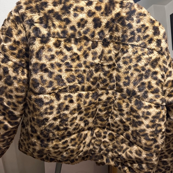 Leopard faux fur jacket - Picture 5 of 10